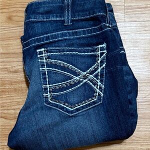 Ariat Indigo Women's Jeans with Detailed Stitching